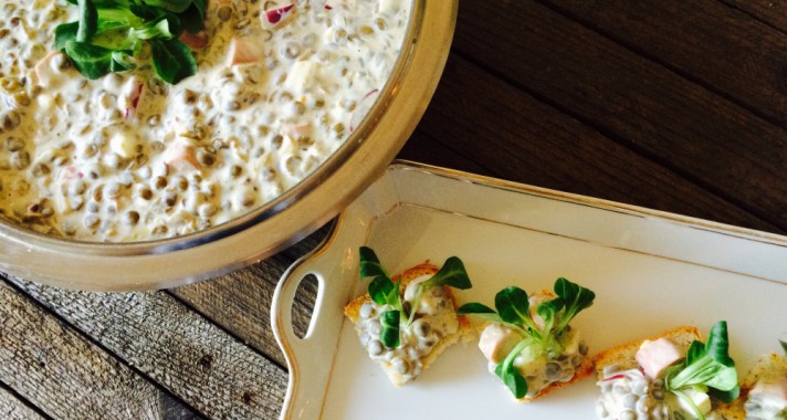 Szilveszteri lencsesaláta, ahogyan mi szeretjük