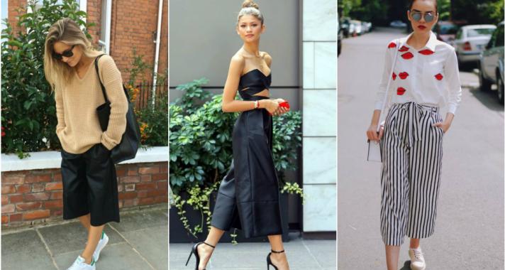 Stílusiskola: így viseld a culotte nadrágot