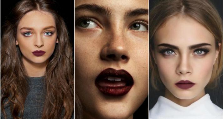10 smink, ami bizonyítja, hogy idén ősszel a mély vörös rúzs a legjobb választás