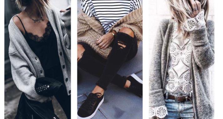 Stílusiskola: Őszi outfitek kardigánnal