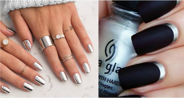 Top10: ezüstös fényben ragyogó manikűr ötletek