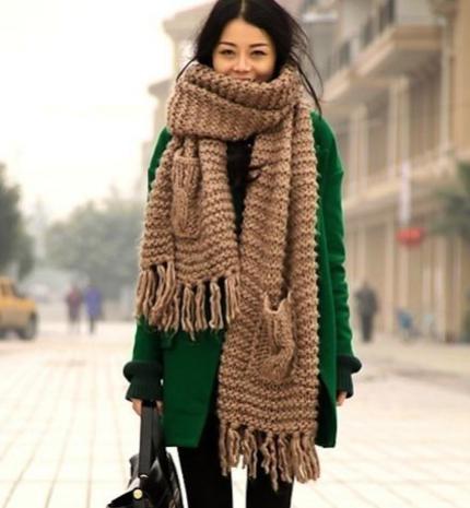 Stílusiskola: a szezon kedvencei a hatalmas puha sálak