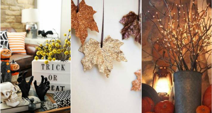 Halloween-i dekorációs ötletek őszre