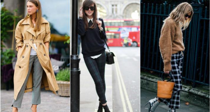 Stílusiskola: így viselj kockás nadrágokat idén ősszel