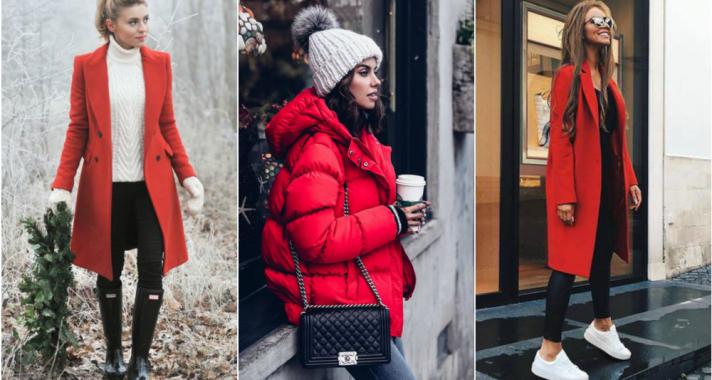 Stílusiskola: idén télen a pirosra szavazunk, ha kabátokról van szó