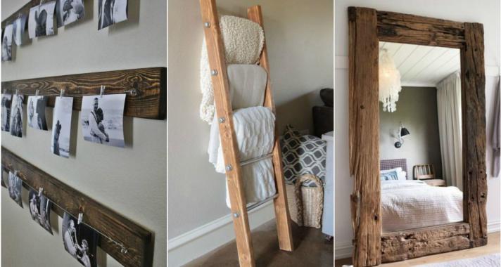 Top10: a legjobb dekorációs ötletek tavaszra fából