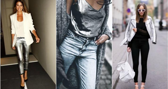 Stílusiskola: így viseld tavasszal az ezüst színt