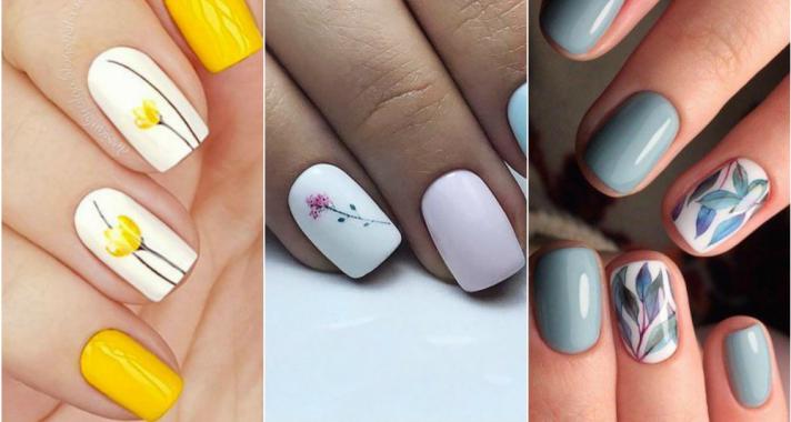 Top10: kifinomult, minimál virágos manikűr ötletek