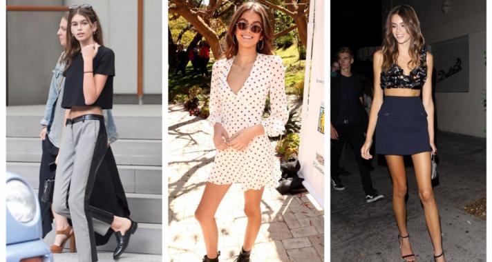 Stílusiskola: outfit ötletek Kaia Gerber-től