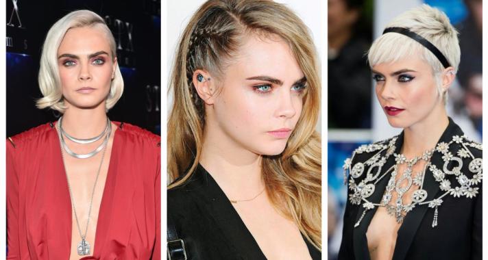 Top10: frizura ötletek Cara Delevingne-től