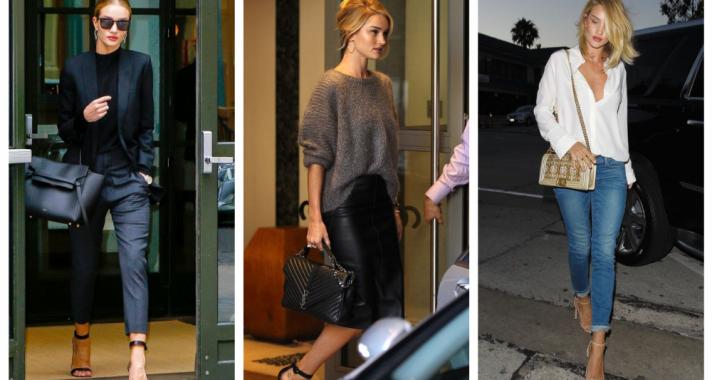 Stílusiskola: outfit ötletek Rosie Huntington-Whiteley-tól
