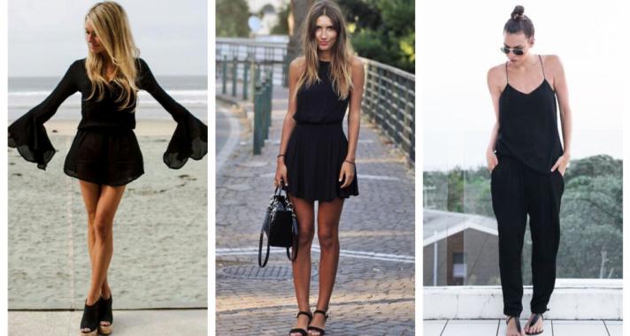 Stílusiskola: nyáron is feketében