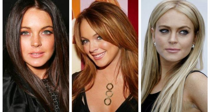 Top10: frizura ötletek Lindsay Lohan-től