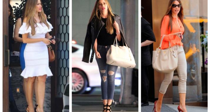 Stílusiskola: a legjobb összeállítások Sofia Vergara-tól