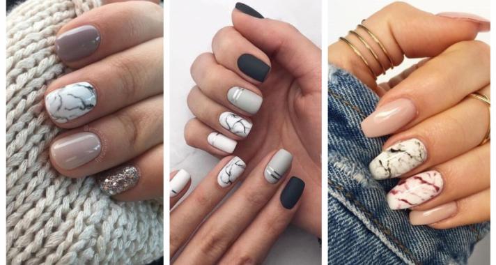 Top10: csodás márványos manikűr