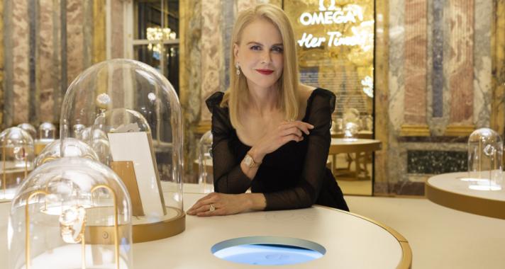Nicole Kidman nyitotta meg az OMEGA „Her Time” kiállítását Szentpéterváron