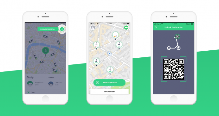 Hazánkban 2 éves,  Párizsban e-roller funkcióval bővül a Taxify