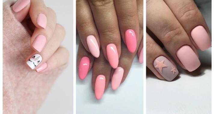 Top10: babarózsaszín manikűr ötletek őszre