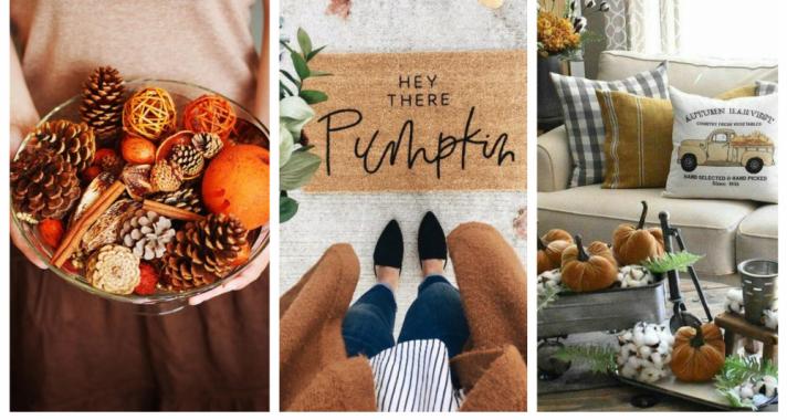 Top10: őszi home decor tippek