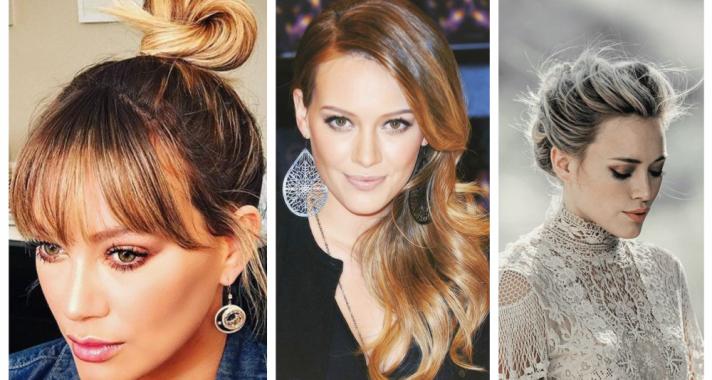 Top10: frizura ötletek Hilary Duff-tól