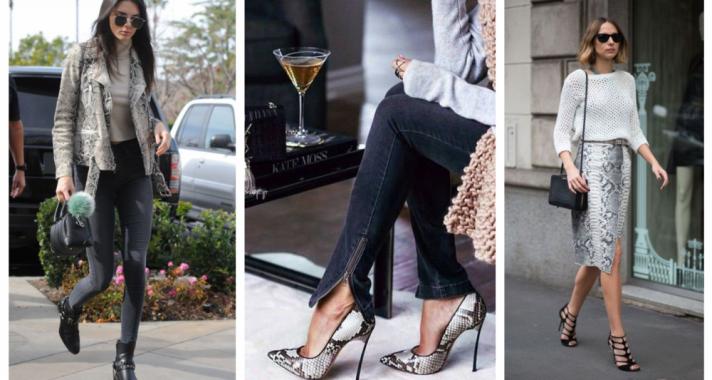 Stílusiskola: az ősz kedvence a kígyóbőr minta