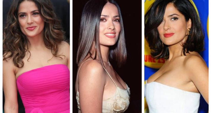 Top10: frizura ötletek Salma Hayek-től