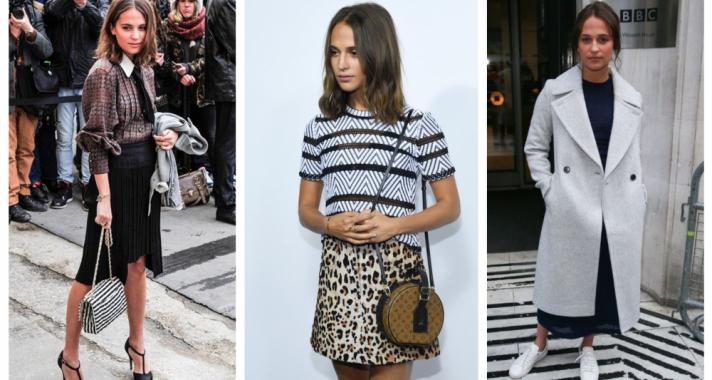 Stílusiskola: outfit ötletek Alicia Vikander-től