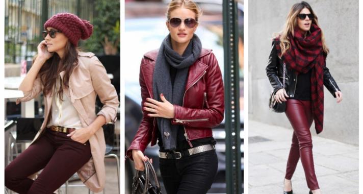 Stílusiskola: így viseld a bordó színt az őszi szezonban