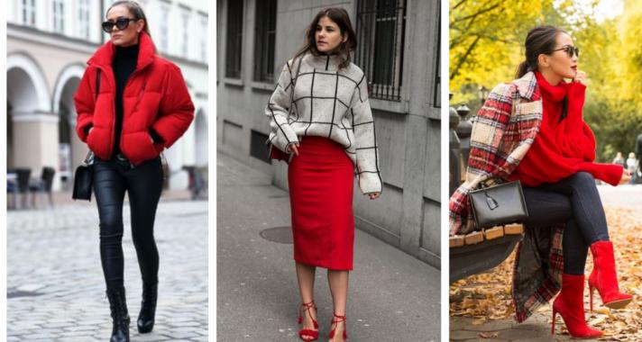 Stílusiskola: így viselj ősszel pirosat