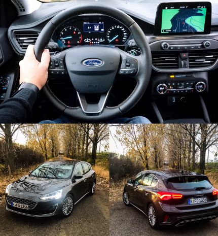 Pályán és szerpentinen egyaránt gyerekjáték a vezetés - Kipróbáltuk az új Ford Focus-t