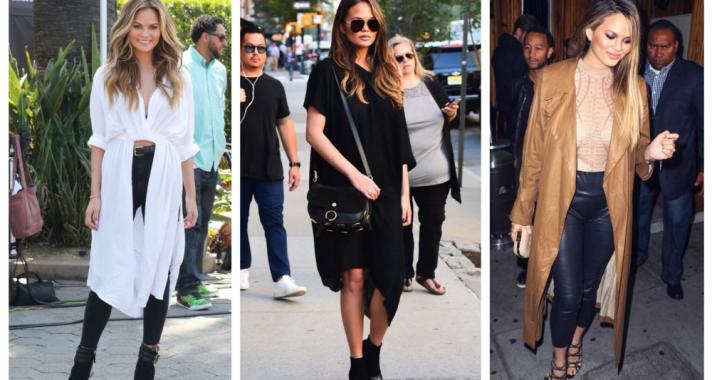 Stílusiskola: outfit ötletek Chrissy Teigen-től