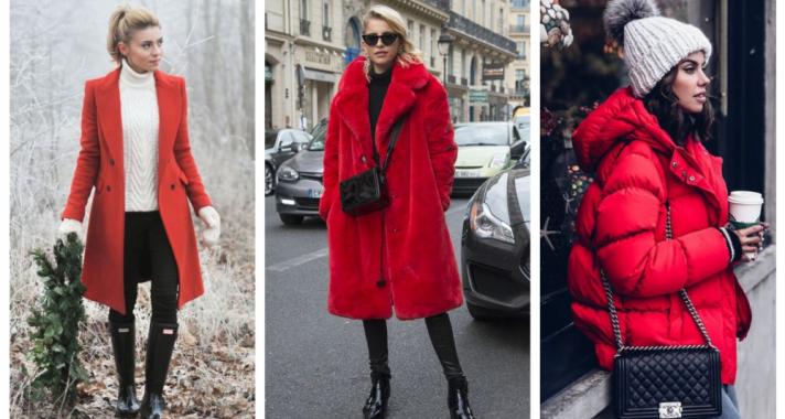 Stílusiskola: piros outfitek a téli szezonra