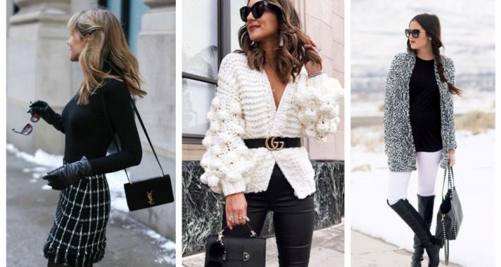 Stílusiskola: így viselj télen feketét és fehéret