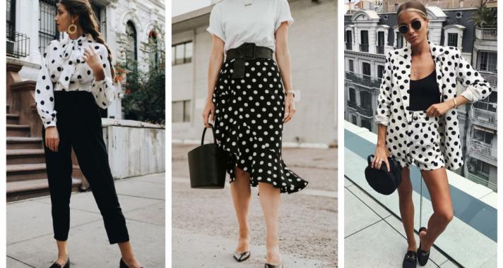 Stílusiskola: dobd fel a basic outfited pöttyös ruhadarabokkal