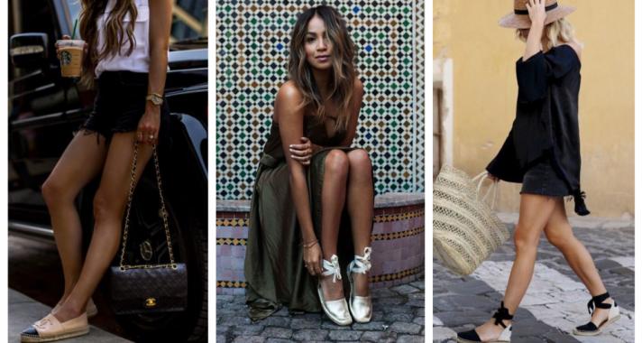 Stílusiskola: espadrilles, a tavaszi és nyári szezon kedvence
