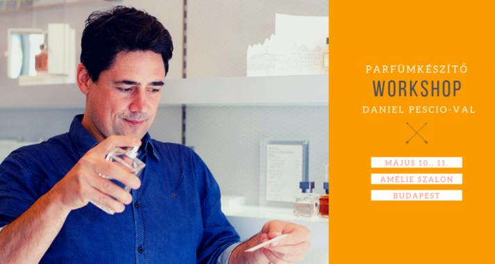 Világhírű parfümőr Budapesten, Daniel Pescio: Az illatok szerelmese