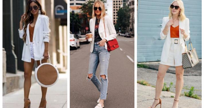 Stílusiskola: így viselj nyáron fehér blézereket