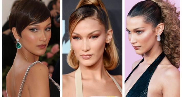 Top10: frizura ötletek Bella Hadidtól