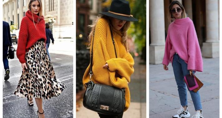 Stílusiskola: őszi outfitek kötött pulcsikkal