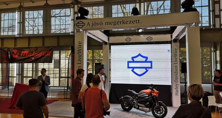 Az elektromos Harley-Davidson hazánkban is bemutatkozott