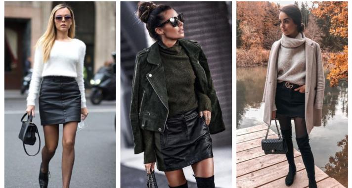 Stílusiskola: így viselj fekete miniszoknyákat