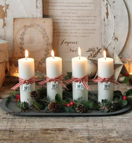 Top10: adventi koszorú ötletek olyanoknak, akik folyamatos késésben vannak