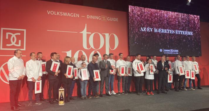 Kiosztották a 2020-as Volkswagen-Dining Guide Év Étterme Díjakat