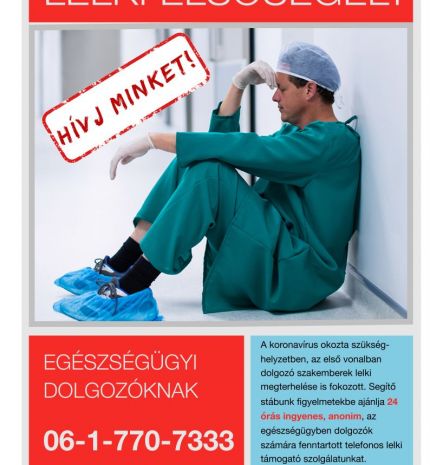 Call for Help – Krízisvonal az egészségügyi személyzet részére