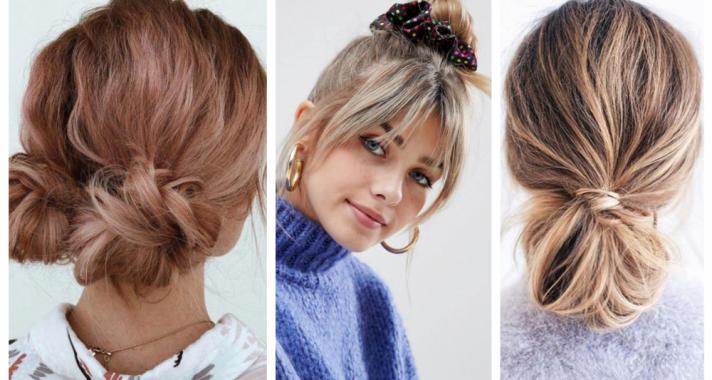 Top10: egyszerű, de nagyszerű kontyok karantén idejére