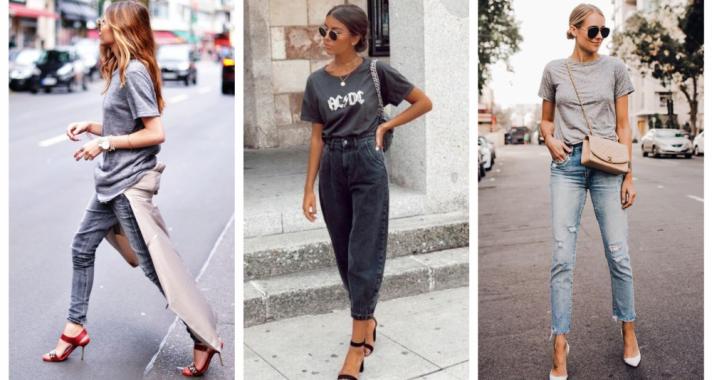 Stílusiskola: farmer, póló és magassarkú