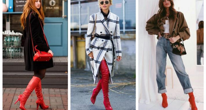 Stílusiskola: így viselj piros csizmákat