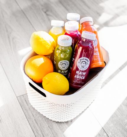 Éljenek a nyers gyümölcsök és zöldségek