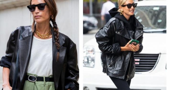 Stílusiskola: így viselj oversize bőrdzsekiket
