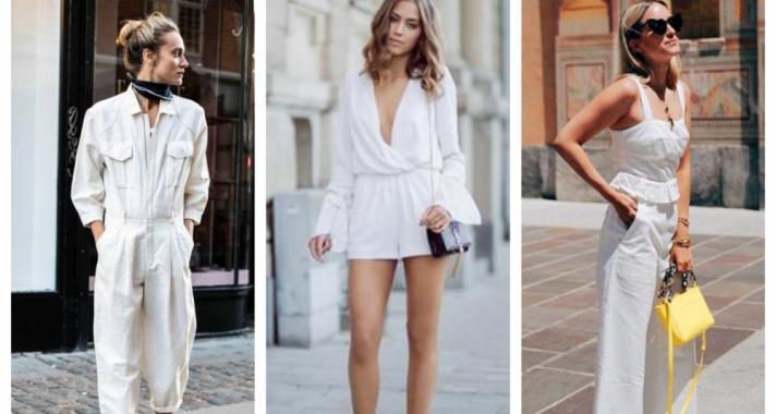 Stílusiskola: így viselj fehér jumpsuitokat